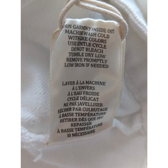 White Denim Lace Jacket Infinite Road by Blank NYC - Picture 10 of 16